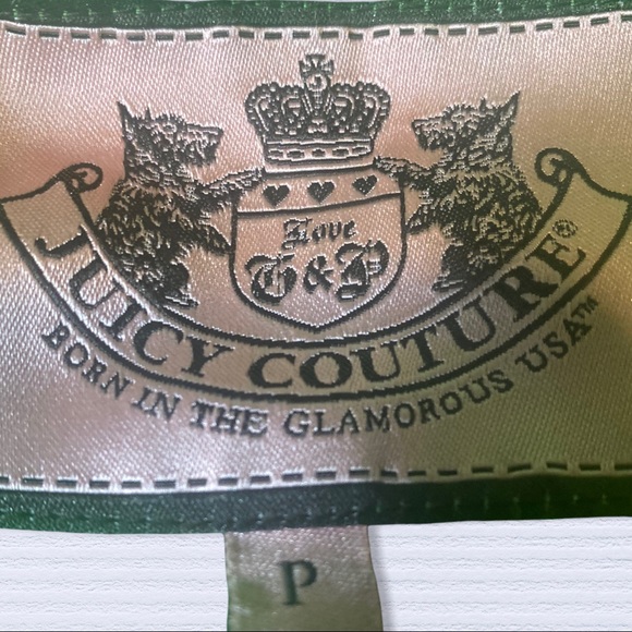 Juicy Couture crop belted short sleeve trench - Picture 4 of 14